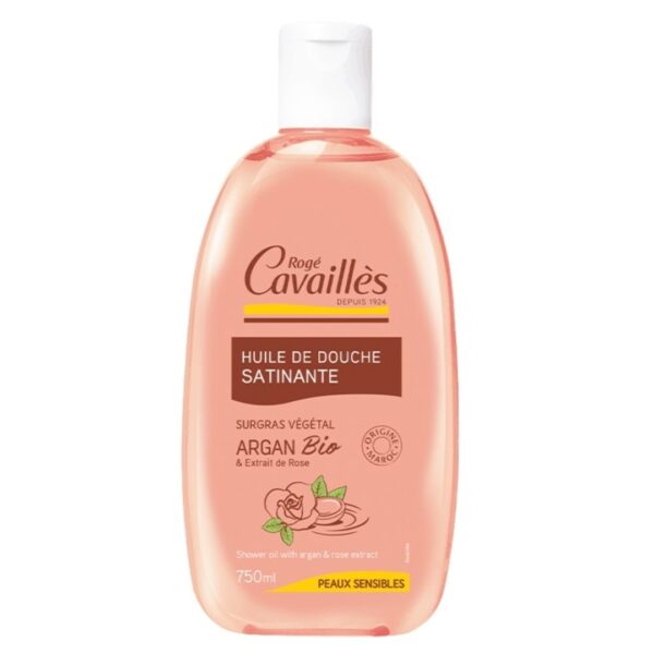 ROGÉ CAVAILLÈS HUILE DE DOUCHE SATINANTE ARGAN & ROSE 750 ML