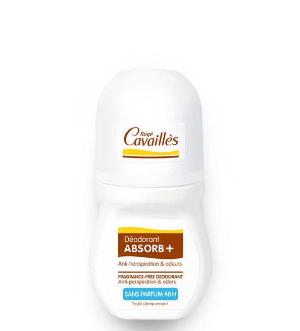 ROGÉ CAVAILLÈS DÉO ABSORB+ SANS PARFUM 48H ROLL-ON 50 ML