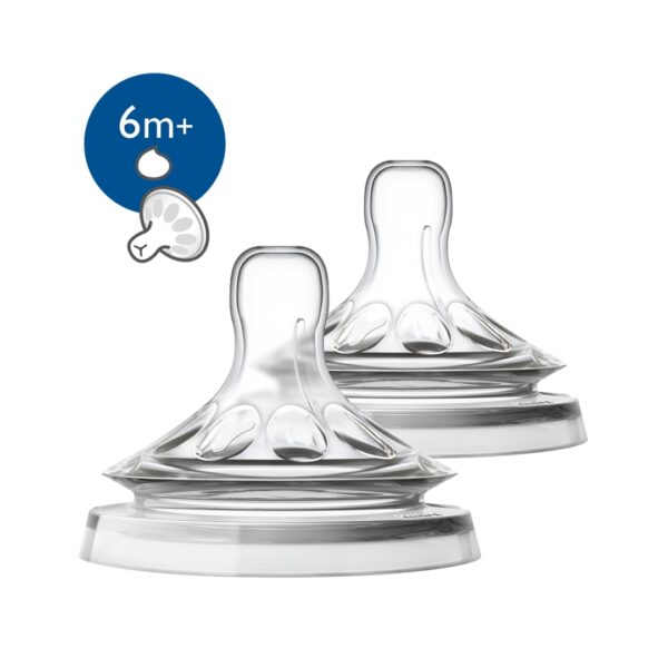 AVENT TETINE NATURAL 6M+ SCF046/27