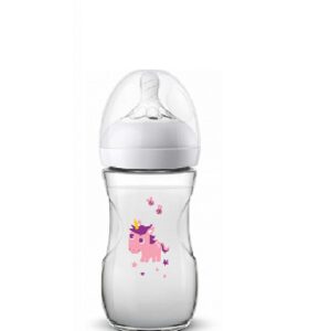 AVENT BIBERON NATURAL 1 MOIS+ UNICORN 260 ML