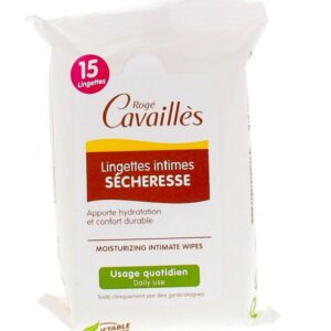 ROGÉ CAVAILLÈS LINGETTES INTIMES SÉCHERESSE 15 LINGETTES